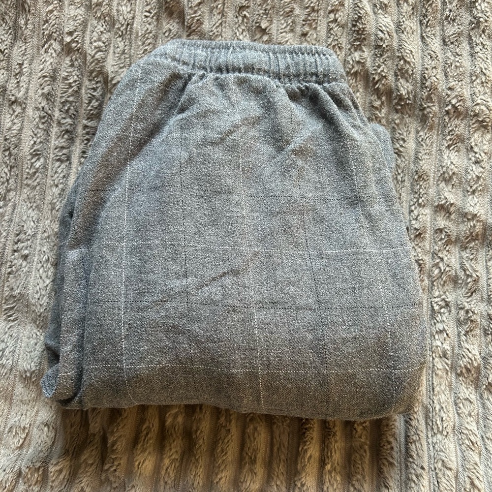 Ralph Lauren Gray Elastic Waist Lounge Pants